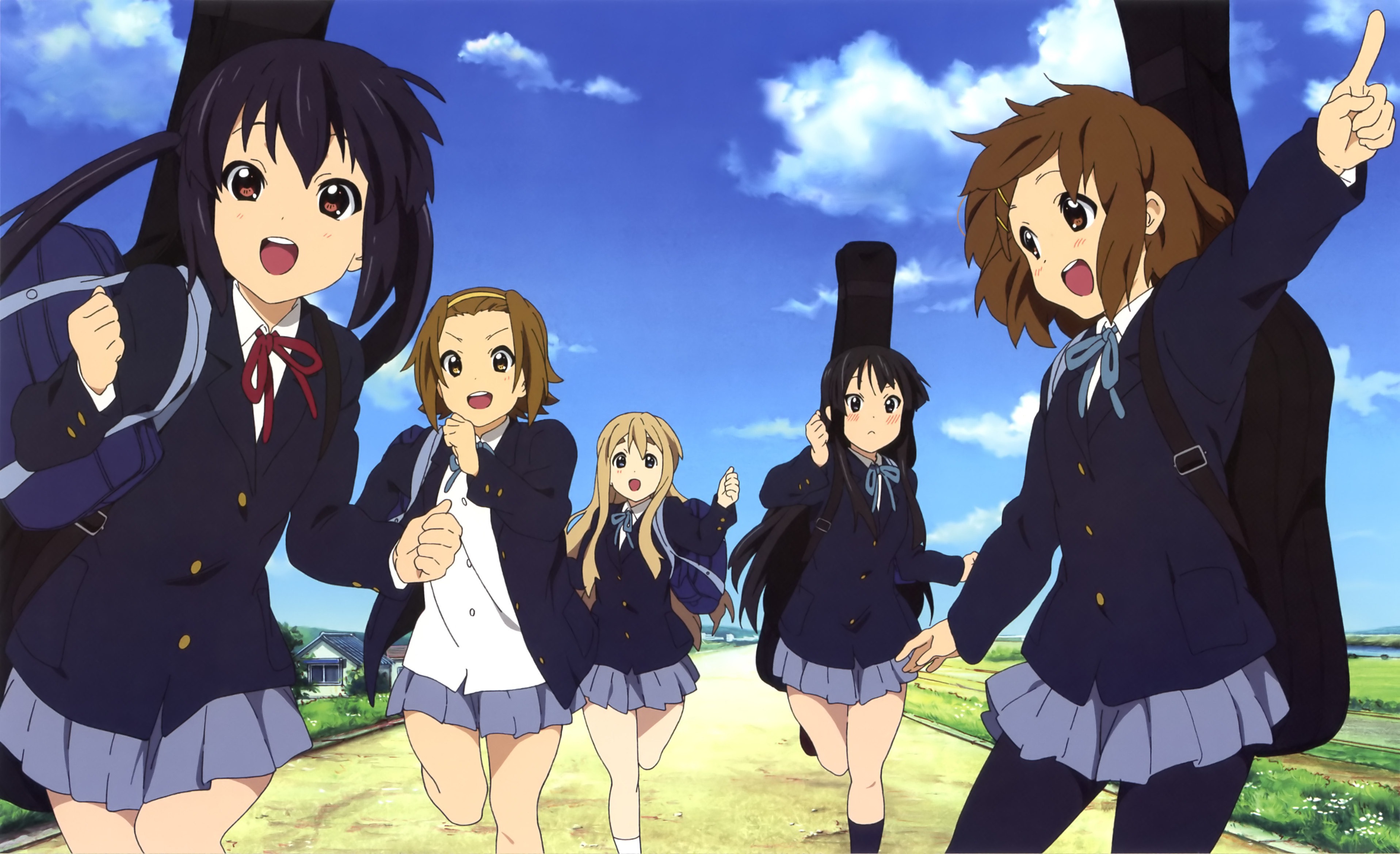 Akiyama Mio Nakano Azusa Hirasawa Yui Tainaka Ritsu And Kotobuki 4472